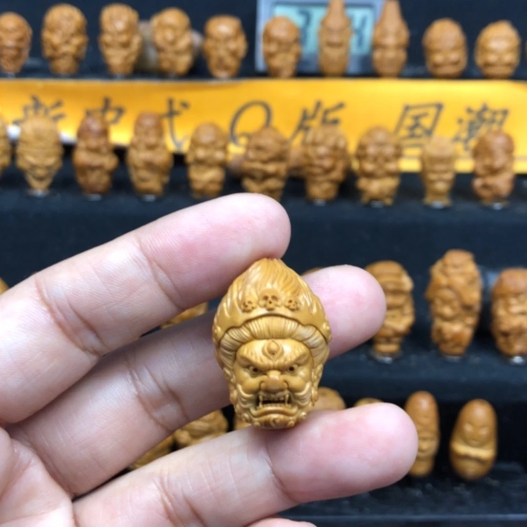 【闪购商品】橄榄核手串/手链高****师天王黄财神