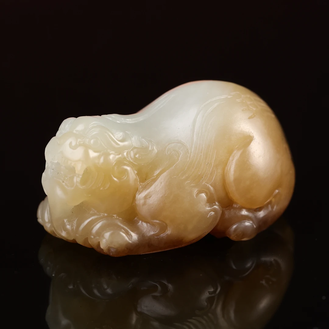 rl和田玉糖白玉貔貅挂坠smc2511231173