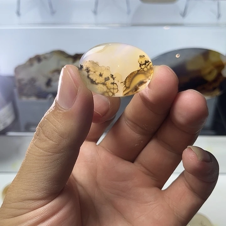 玛瑙/玉髓未镶嵌吊坠(不含链)