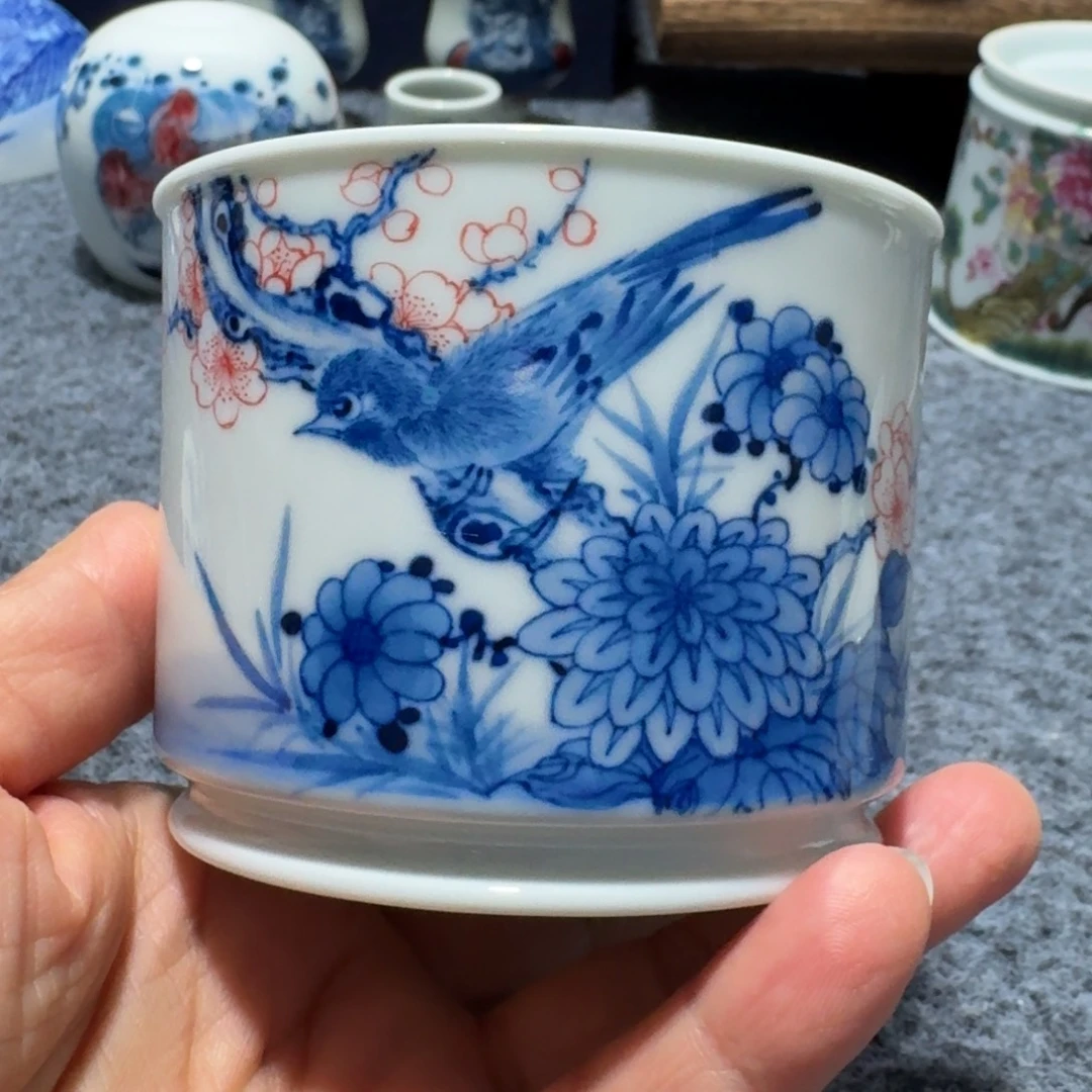 现代景德镇陶瓷手绘茶具