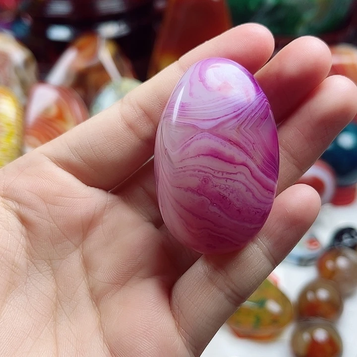 玛瑙/玉髓未镶嵌耳环