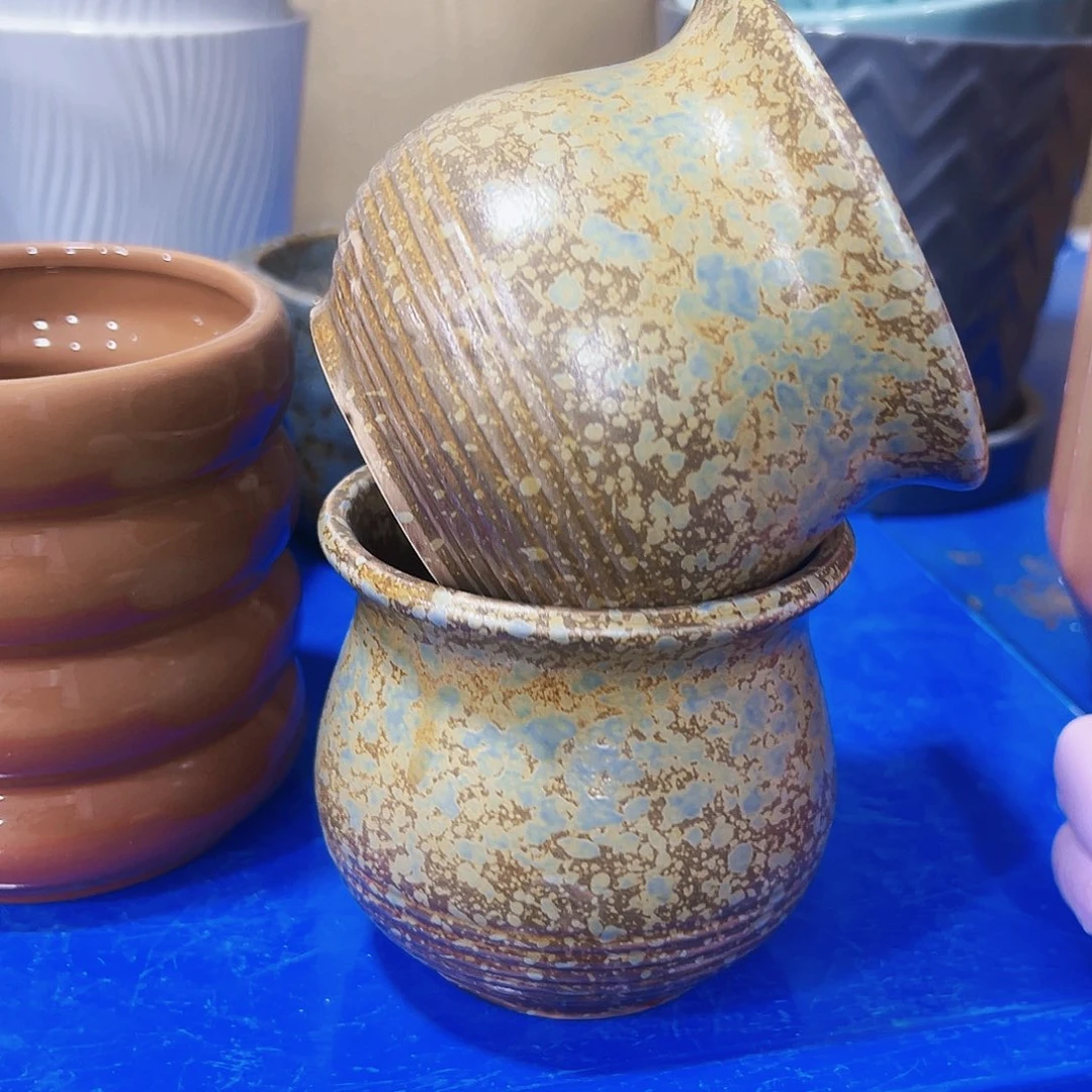 外贸尾单陶瓷花盆凑单10米包邮