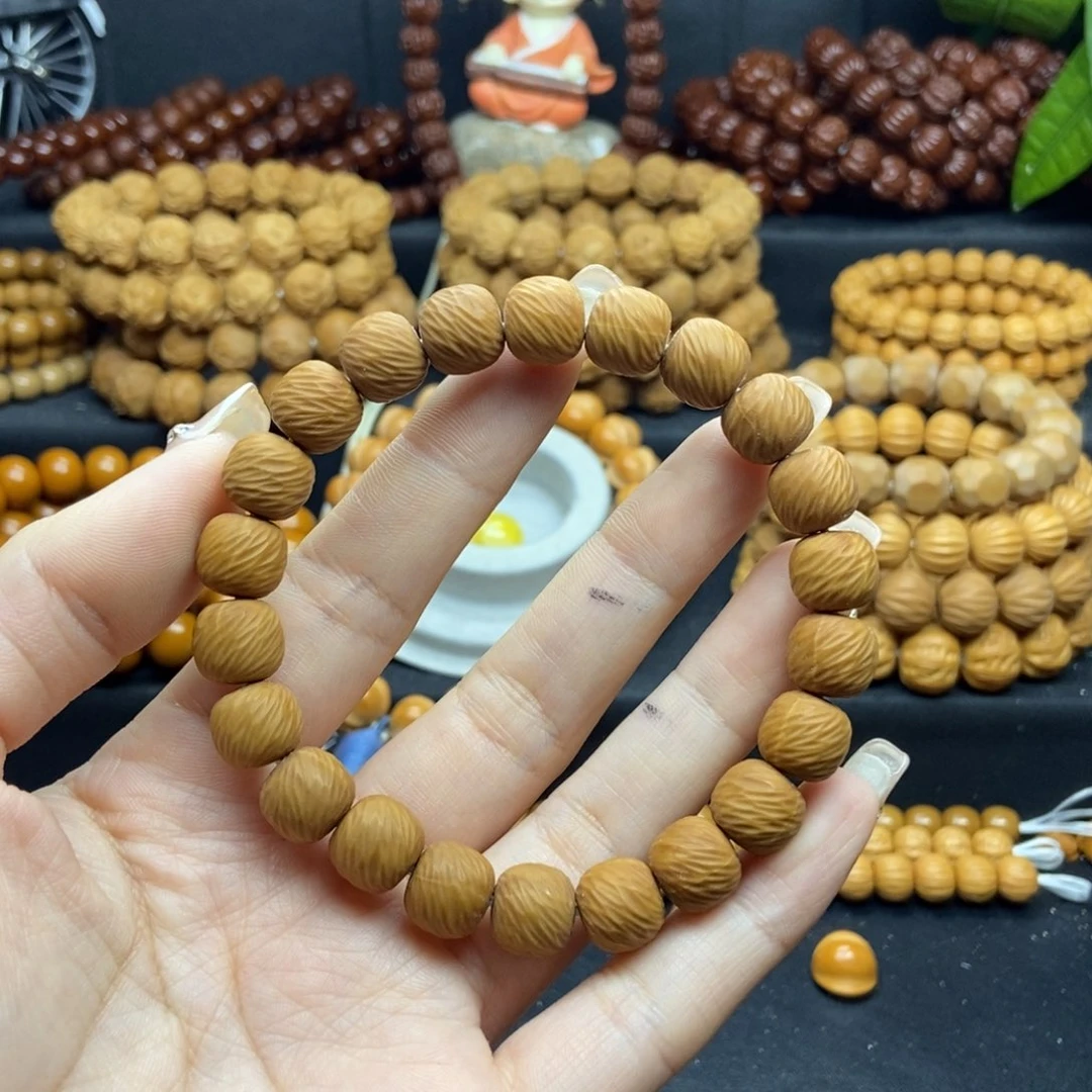 猴头核桃手串L**磊云锦