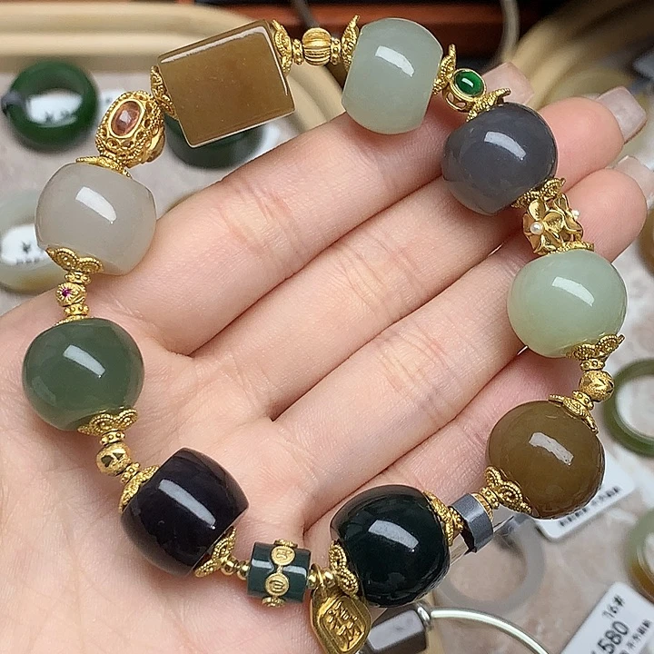 手链未镶嵌和田玉