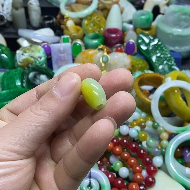 颈饰未镶嵌翡翠缅甸翡翠首饰配饰