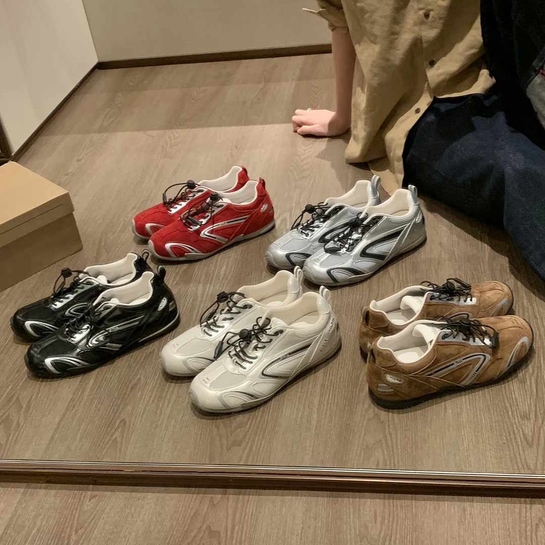 葡萄妈studiolee  增高4cm~机能风系带赛车鞋休闲百搭德训鞋女