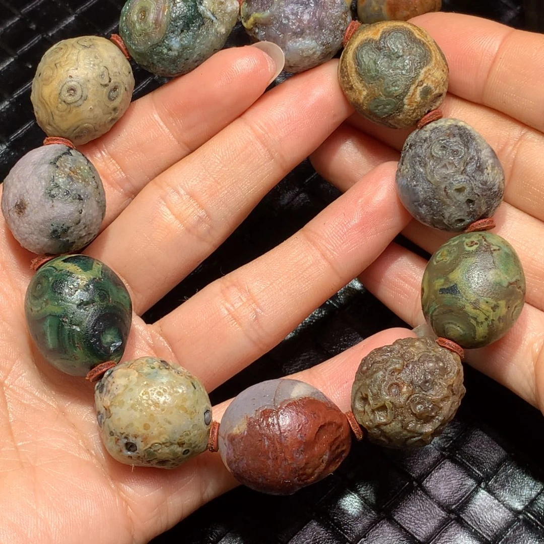 未镶嵌玛瑙/玉髓珠宝半成品