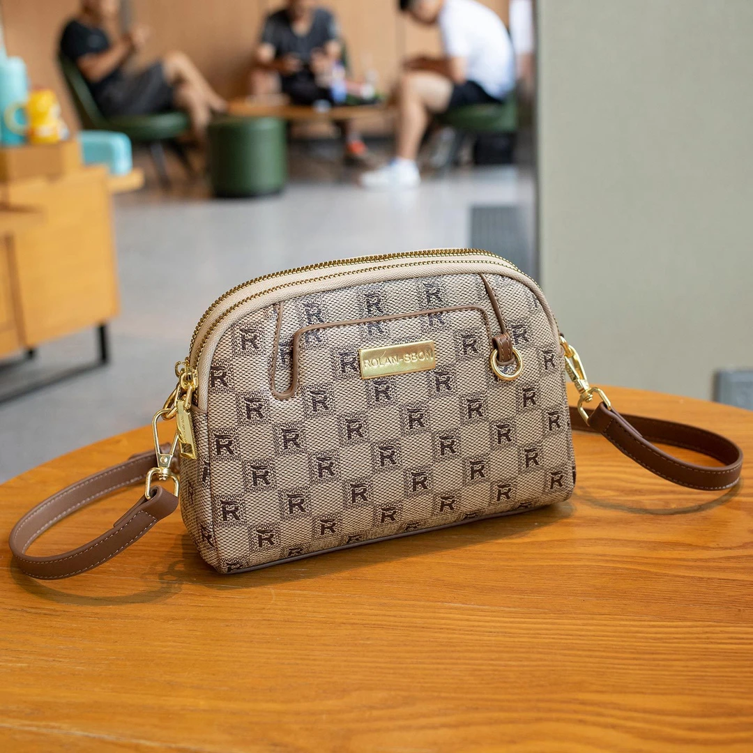 复古时尚百搭洋气包包女2025新款高级感休闲简约通勤单肩包斜挎包