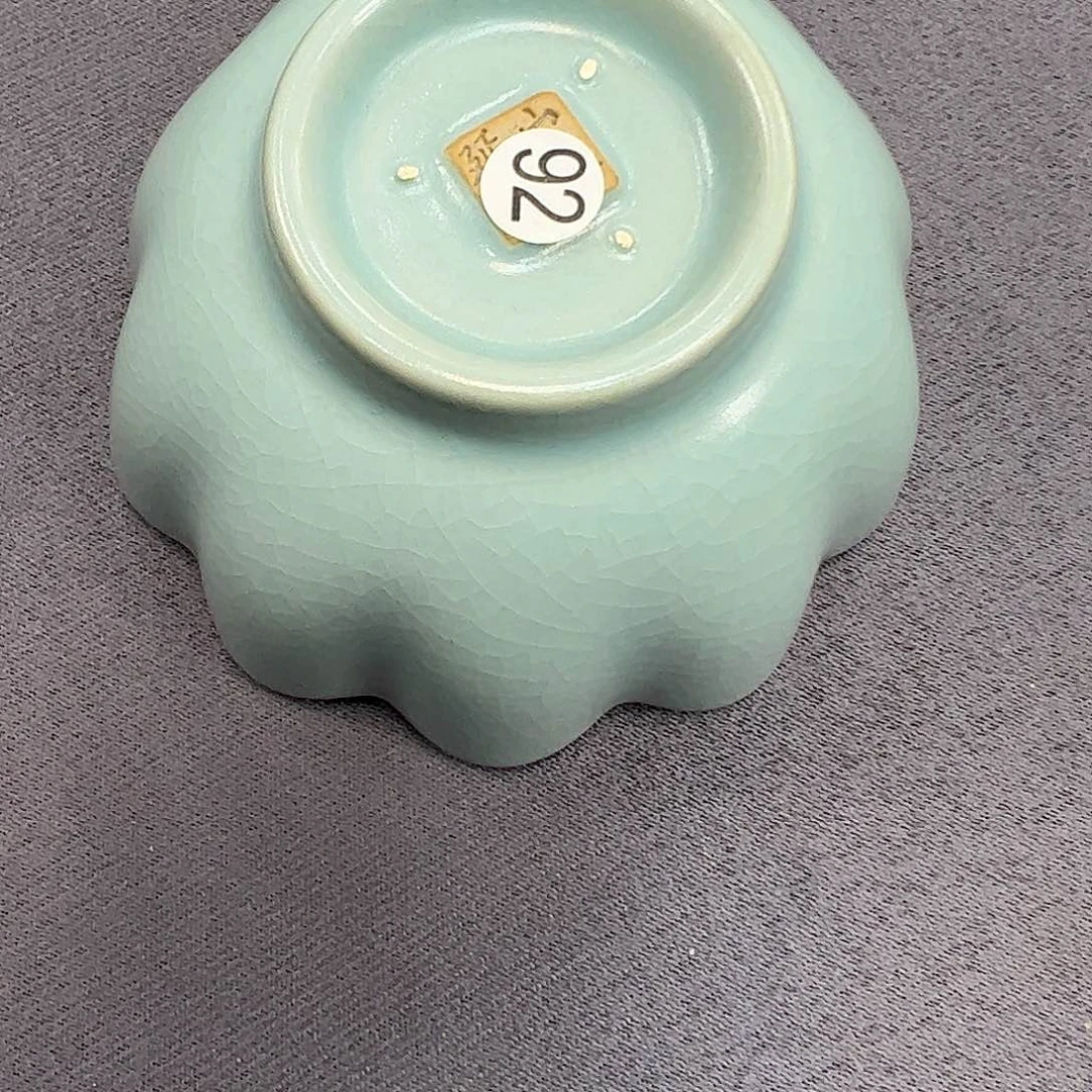 杯玄*清凉寺原产地汝瓷大瑕
