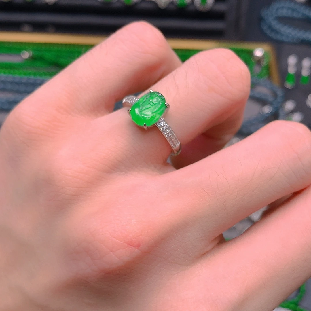 未镶嵌手链翡翠天然