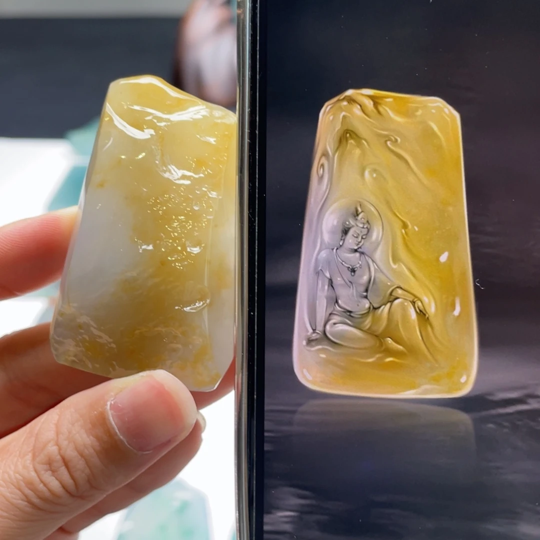 定制翡翠未镶嵌包工