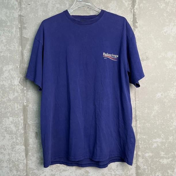 未使用 Balenciaga/巴黎世家 M*1/巴黎世家印花可乐短袖/14758/JP