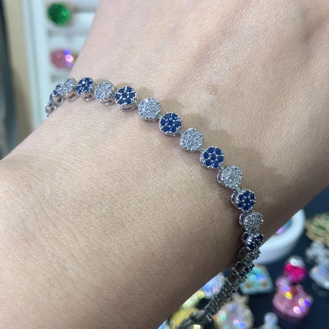 66锆石（处理）手链