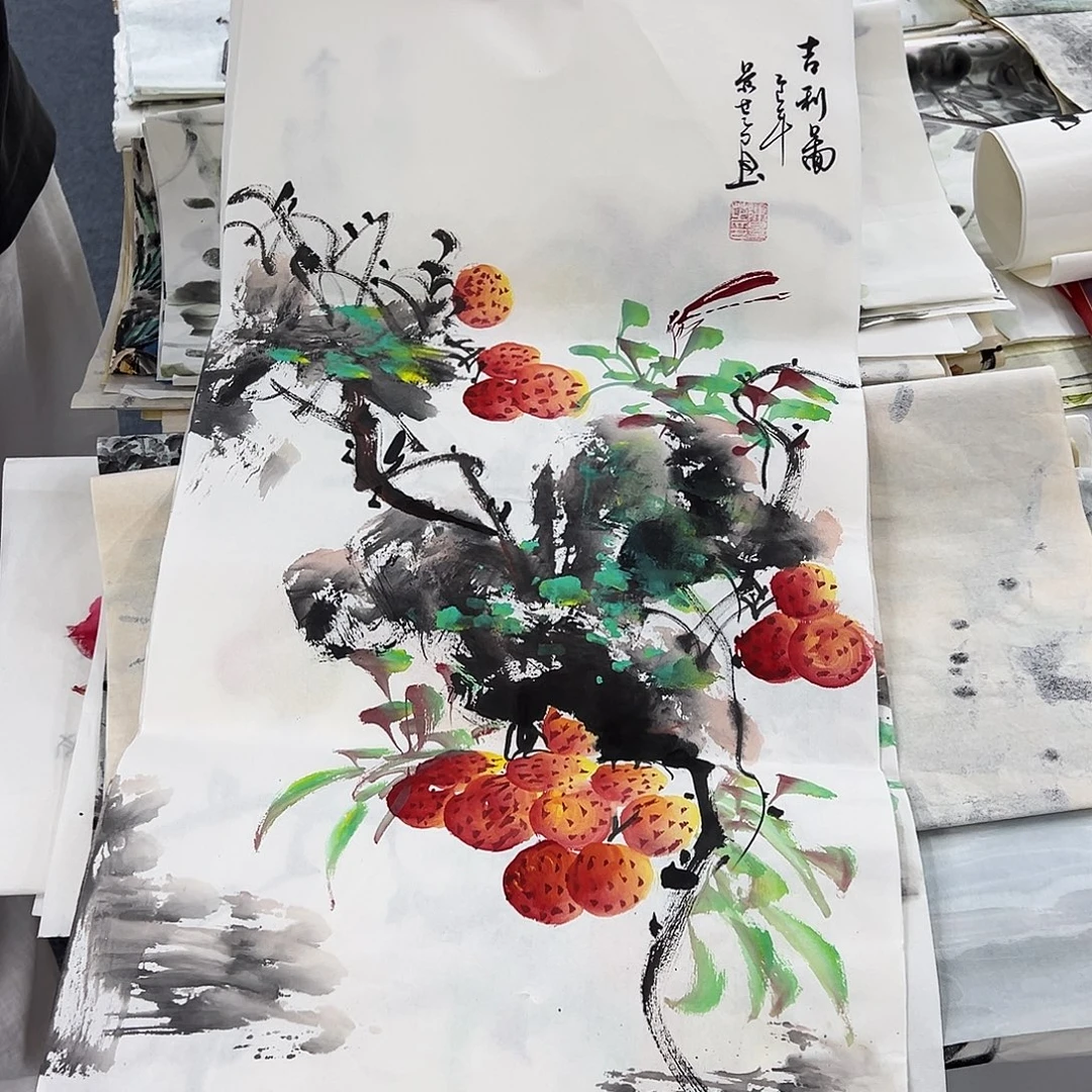 国画纯手绘作品欣赏