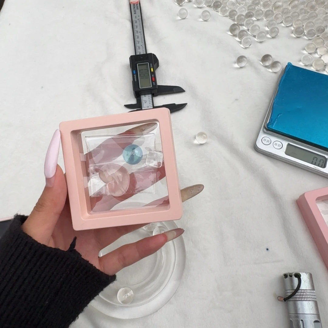 有***卷水晶吊坠(不含链)未镶嵌水晶