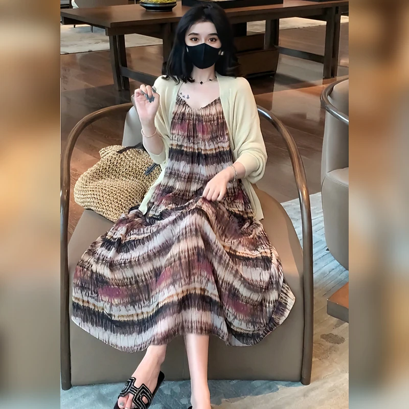 【Linda姐高端线】新款时尚气质法式内搭吊带裙连衣裙AS5LYH0235