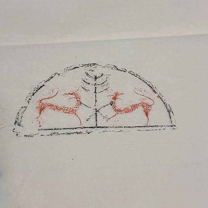 拓片用纸其他瓦当拓片