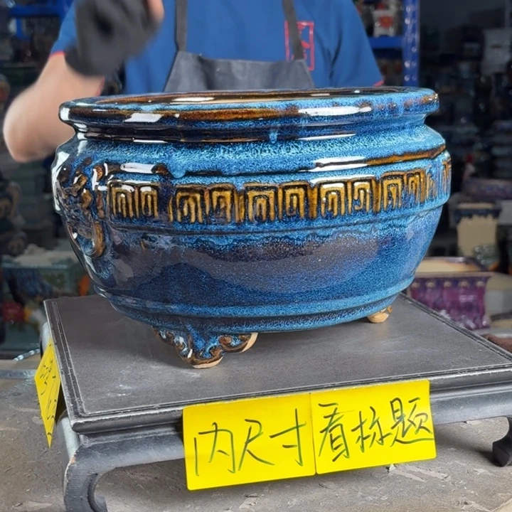 一风堂石湾花盆 内21*14