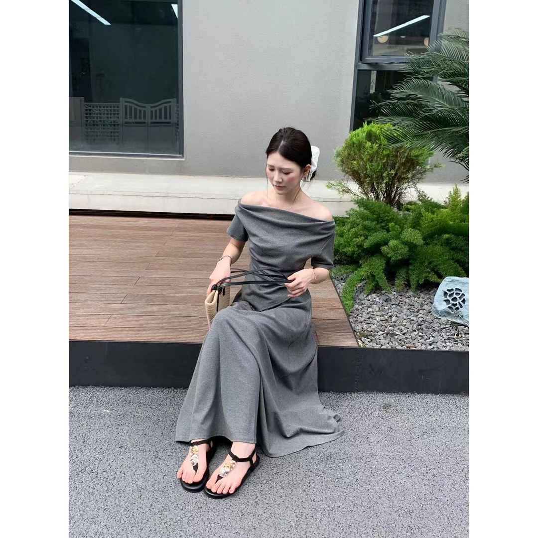 6361#松弛感韩系女主既视感套装（两件套）