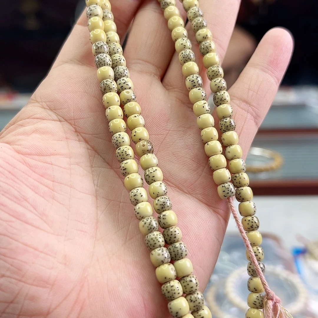 手串星月菩提6*5撞色感超好