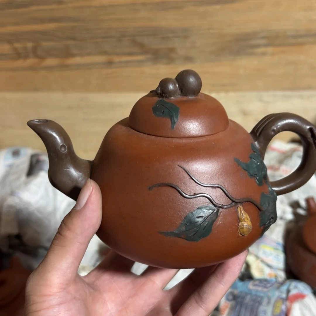 紫砂茶壶老厂紫砂壶一件！
