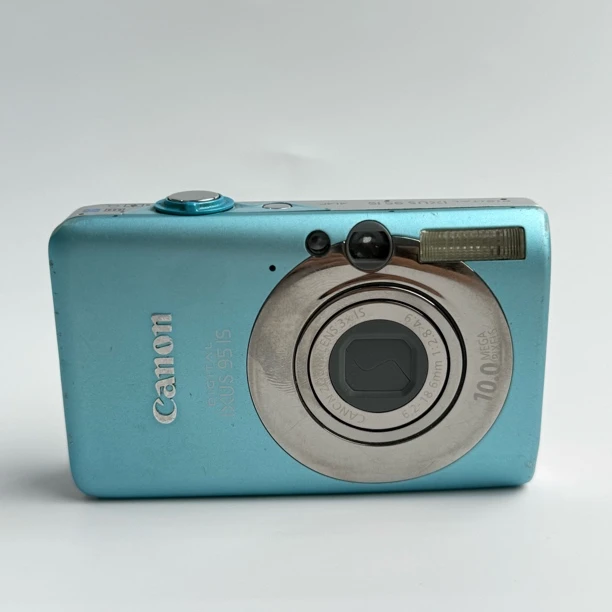 95新 Canon/佳能 ixus95蓝色1000万像素3倍变焦复古ccd