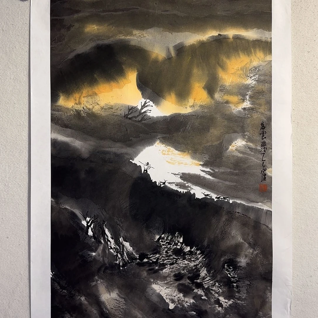 快***生国画老师精品作品欣赏