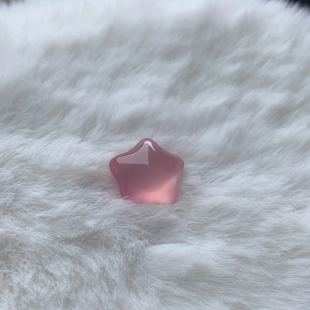 未镶嵌吊坠(不含链)水晶粉水晶