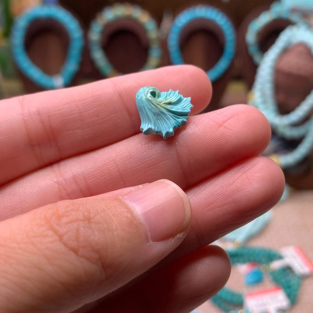 绿松石未镶嵌配饰