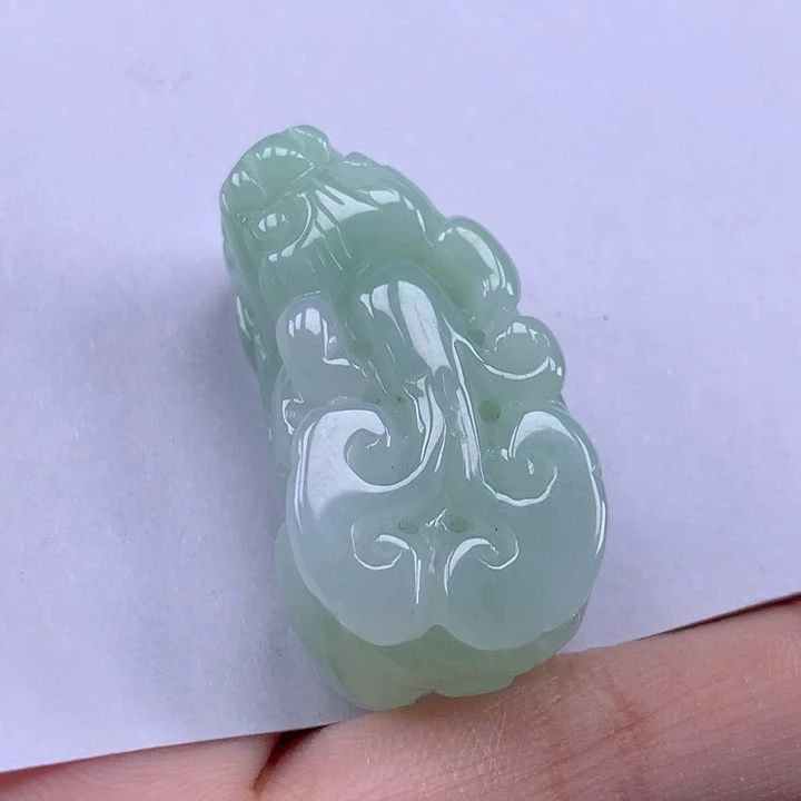 颈饰未镶嵌翡翠貔貅吊坠