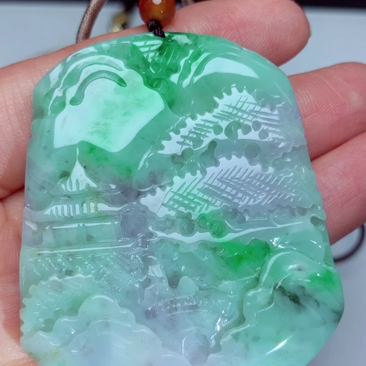 翡翠吊坠(不含链)未镶嵌