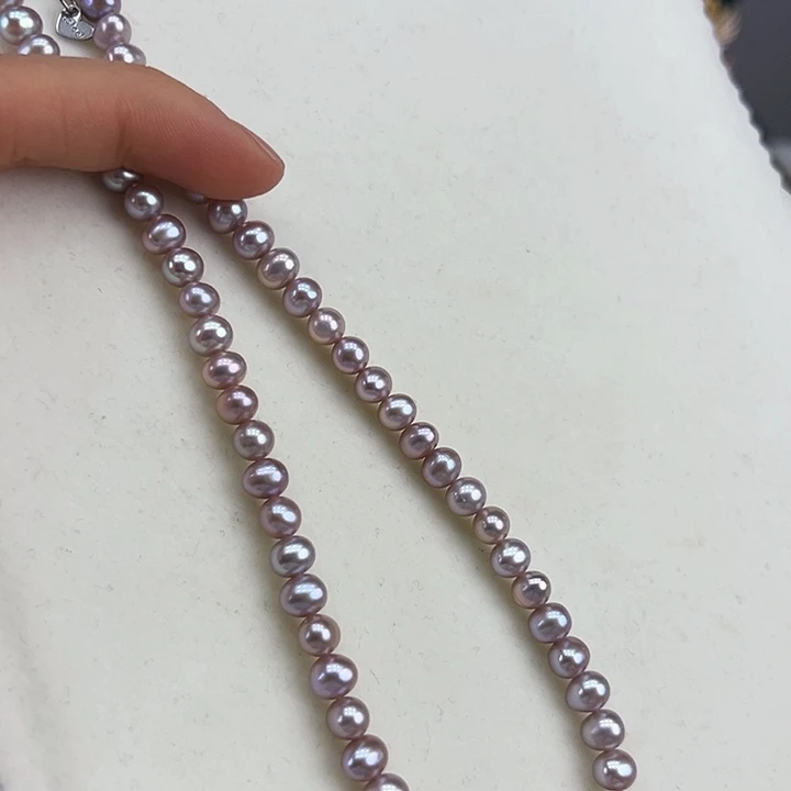 淡水珍珠未镶嵌颈饰➕5.6