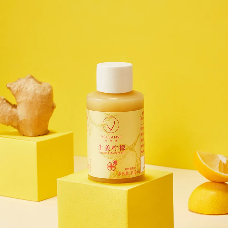 维果清生姜柠檬汁HPP鲜榨果蔬汁姜柠汁生姜汁ginger shot冷藏饮料