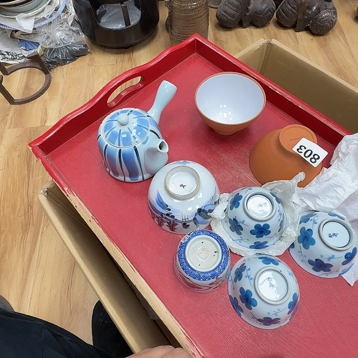 瓷片工艺品摆件瓷器摆件正能量