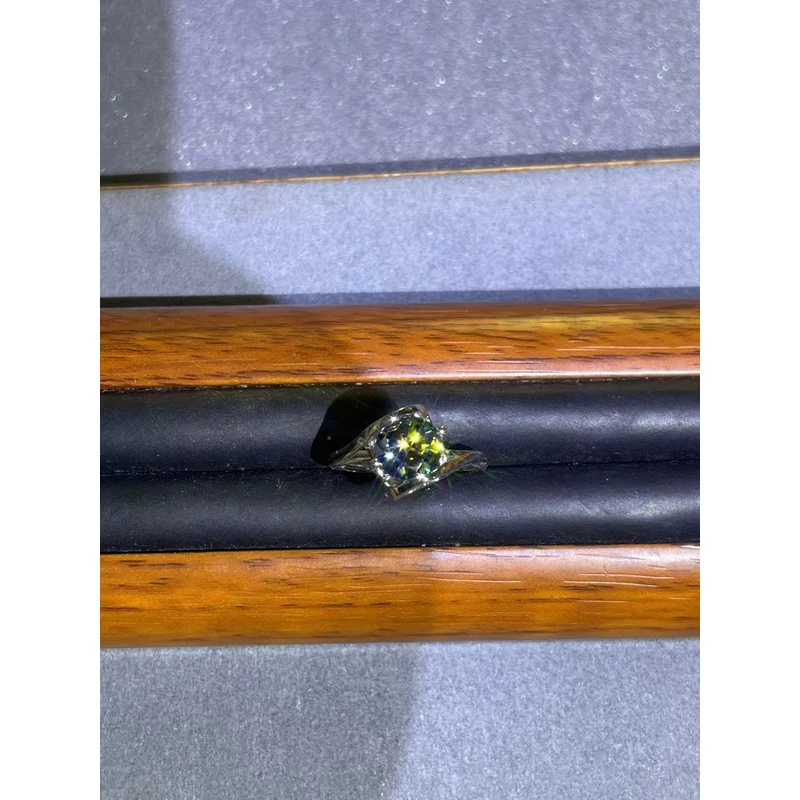 a2139白色爱心开口戒指多样性发货