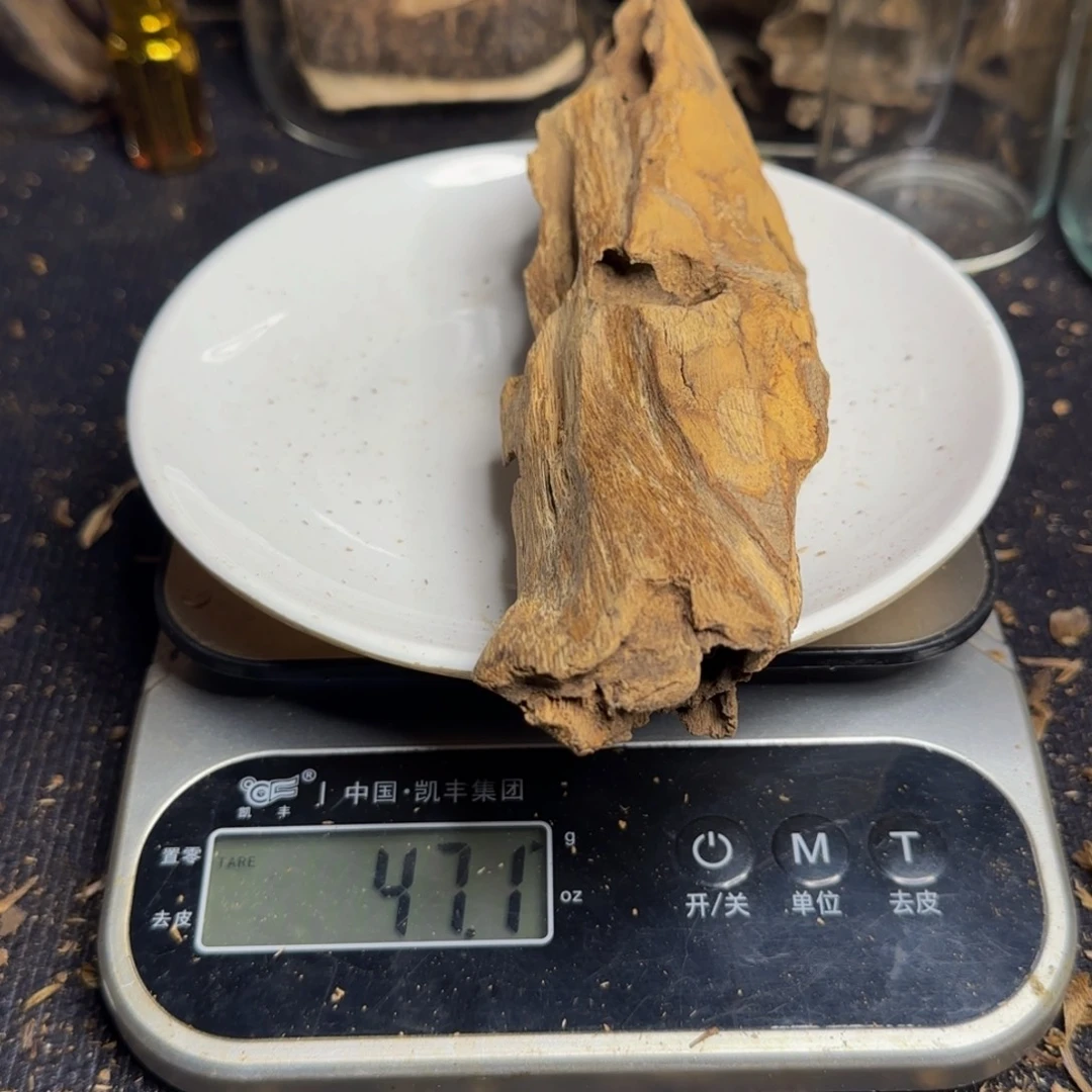 营***鱼沉香碎屑沉香香港天然野生47克