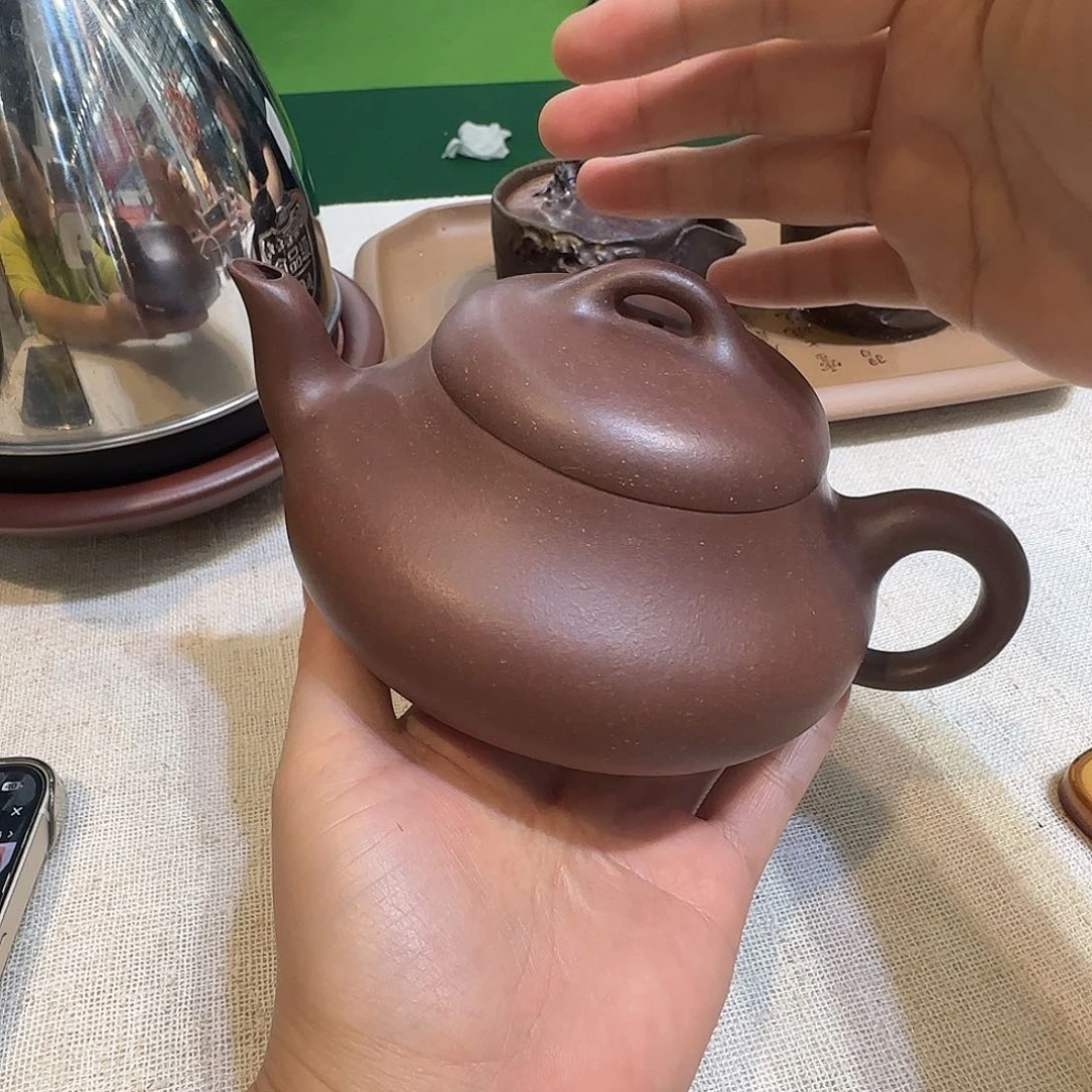 王***马茶壶紫砂宜兴紫砂壶