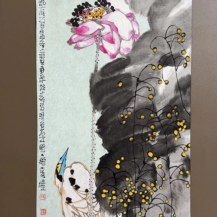 国画孙景隆   手绘原创