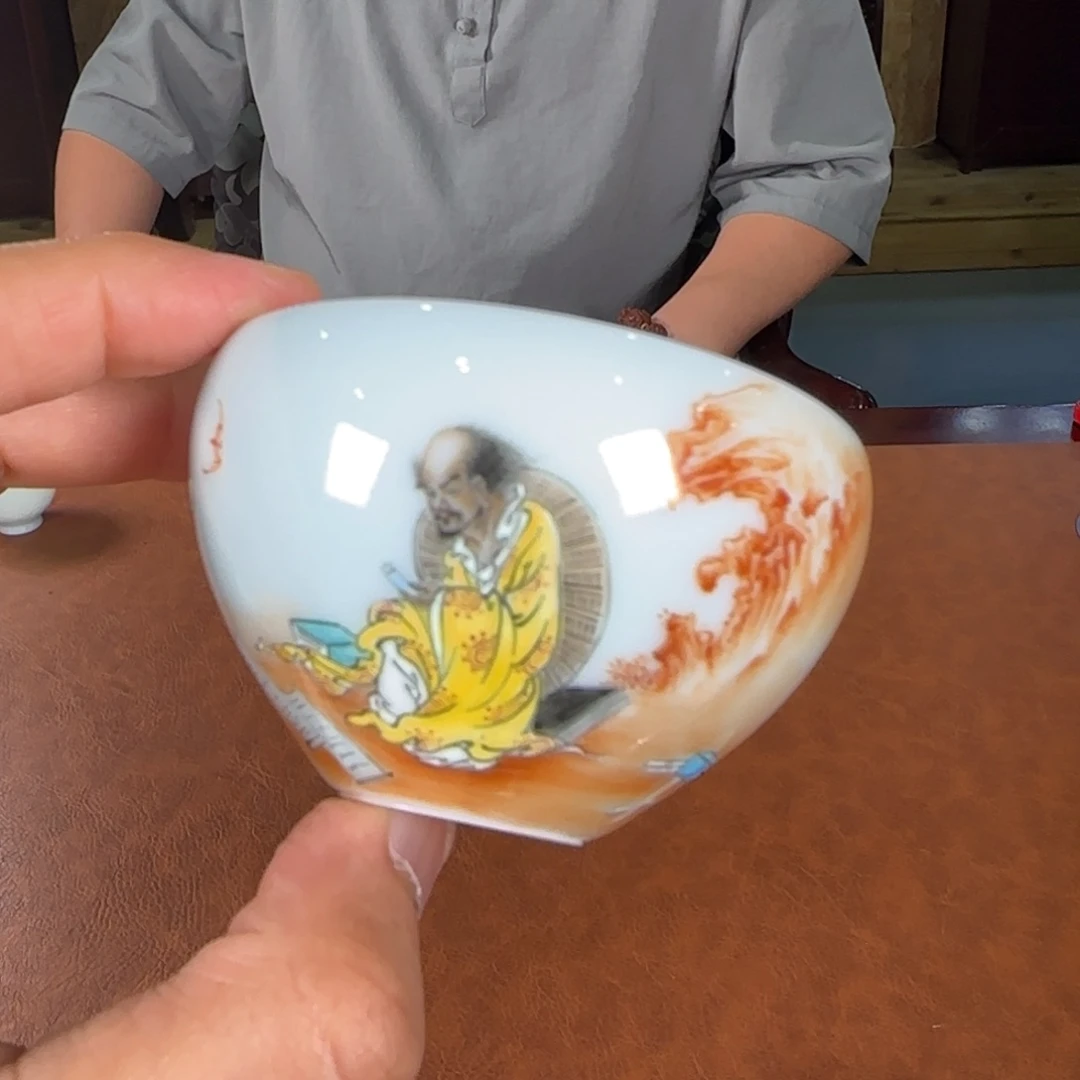 成窑精品青白瓷茶器