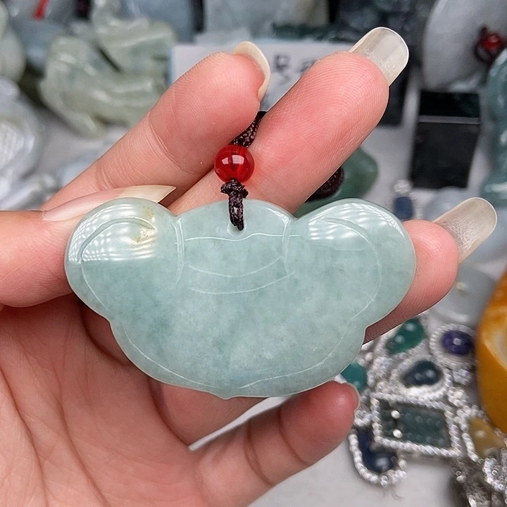 颈饰未镶嵌翡翠翡翠