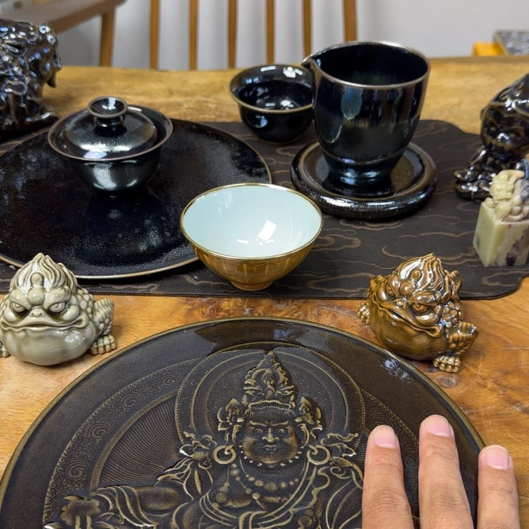 快***果茶盏白丁瓷坊作品