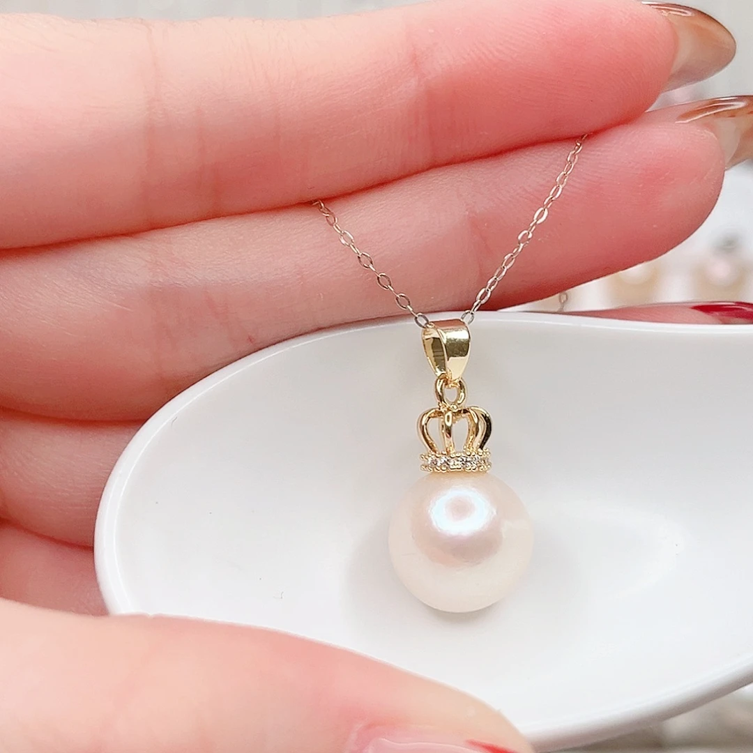 淡水珍珠吊坠(赠链)合金