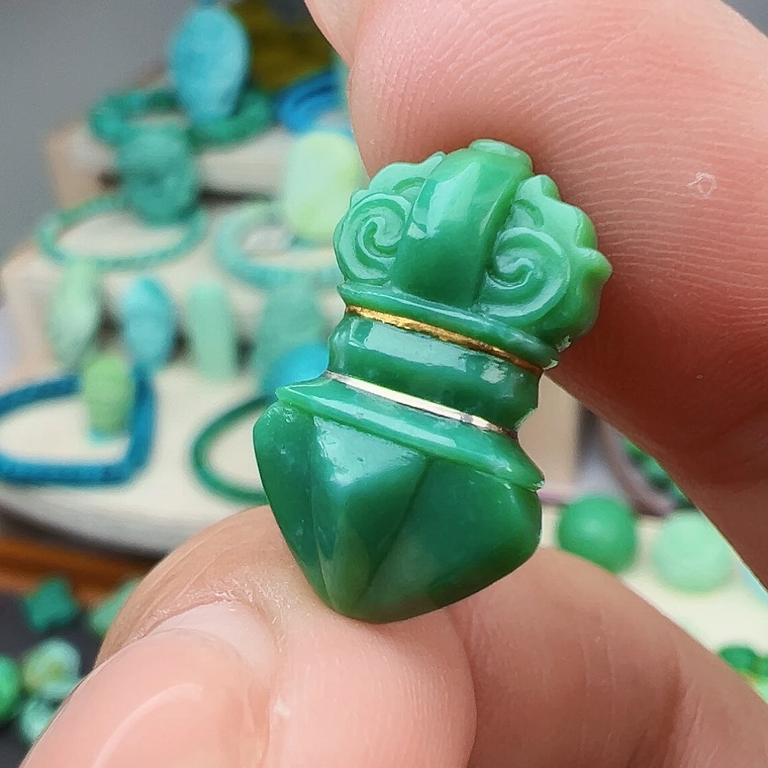 未镶嵌绿松石主播万珍