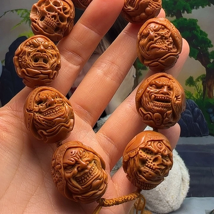 猫***王橄榄核手串/手链橄榄核