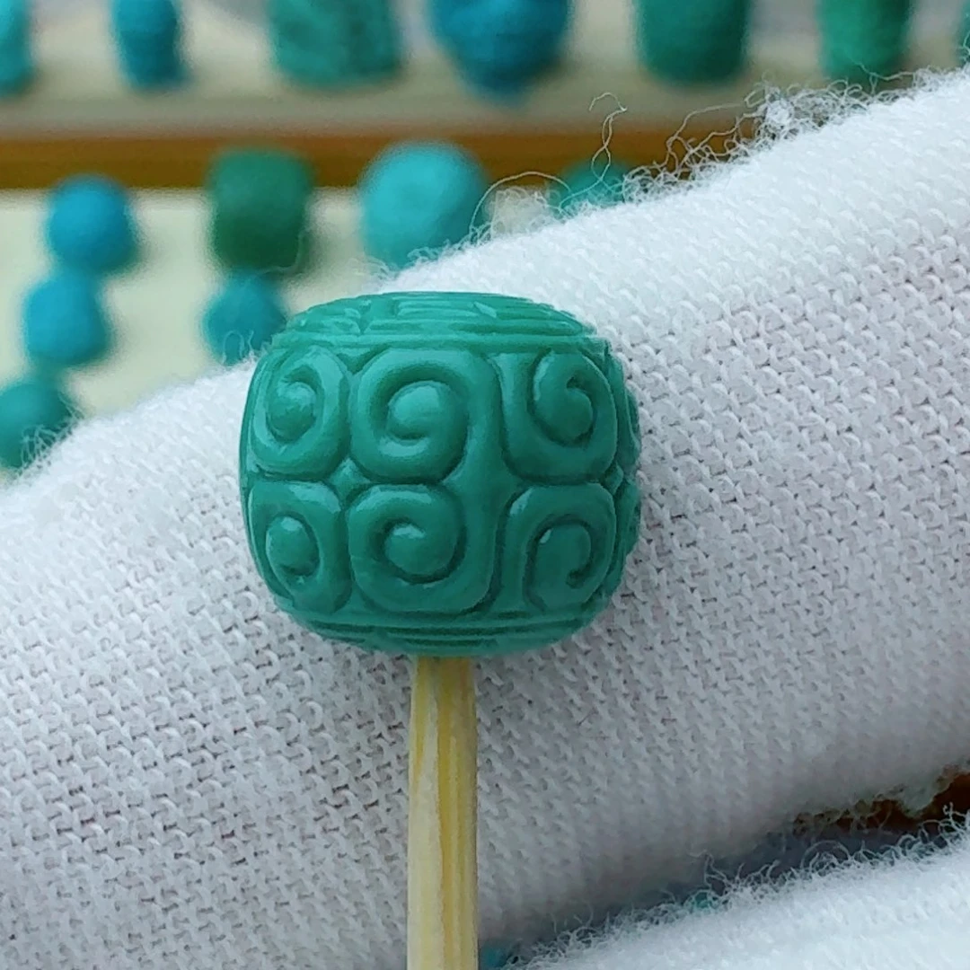 绿松石回纹9.9未镶嵌