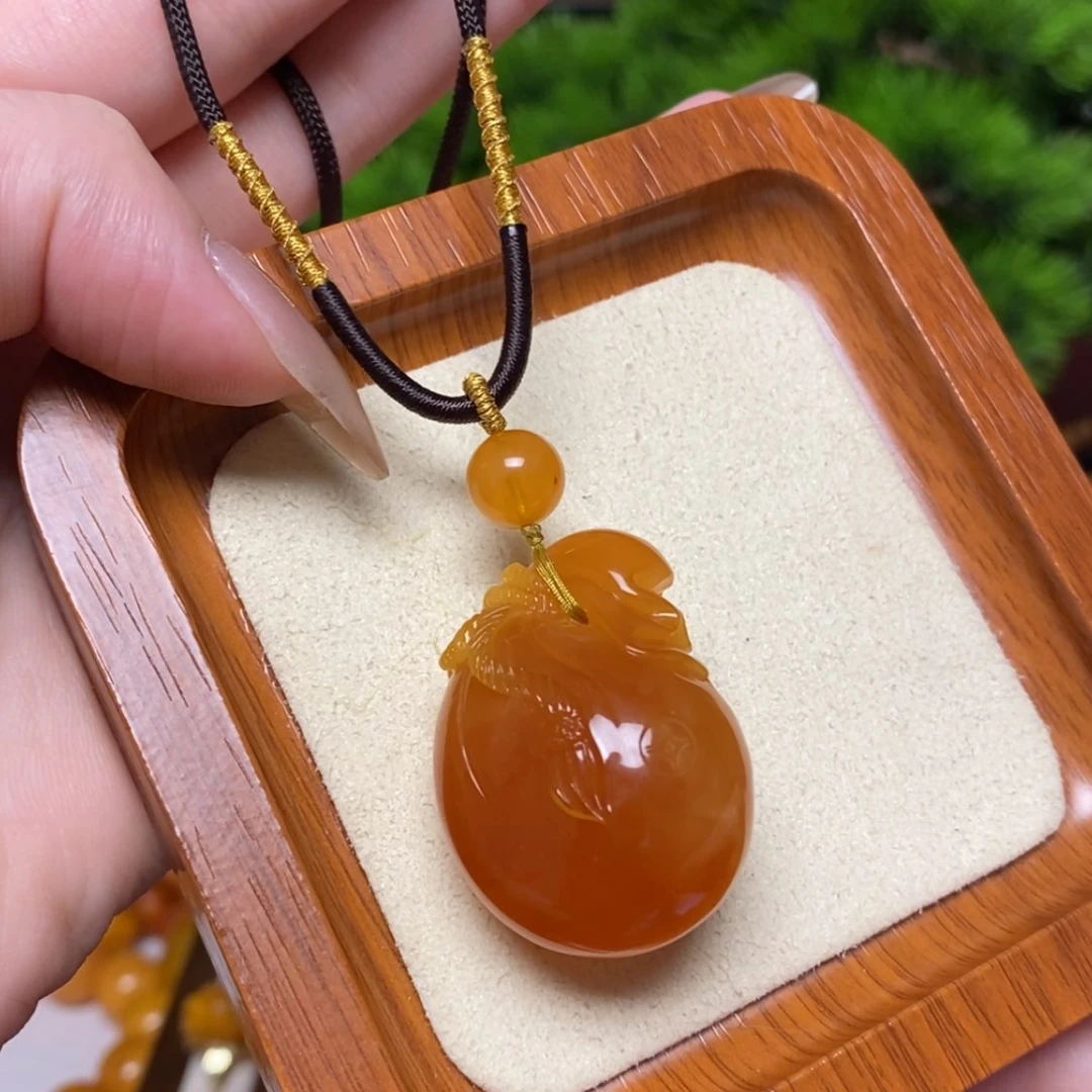 【闪购商品】未镶嵌颈饰蜜蜡项链