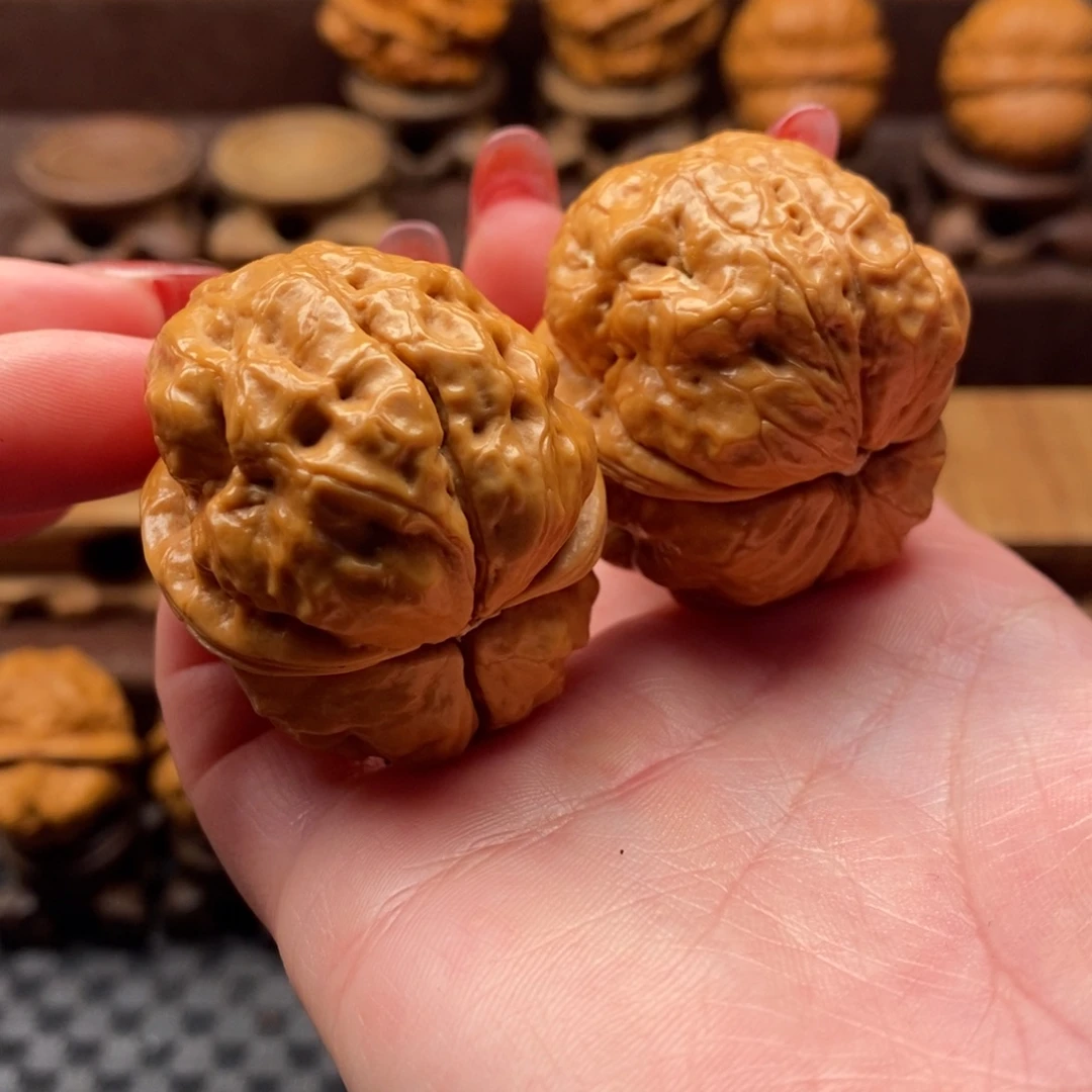 把件文玩核桃40老树金蟾疙瘩包