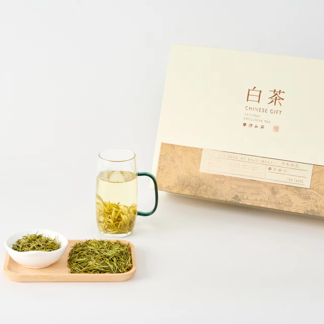 【2025新茶】高档礼盒装安吉白茶嫩芽春茶明前特级高山绿茶叶
