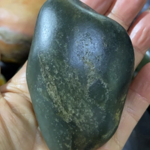 和田玉未镶嵌把件42