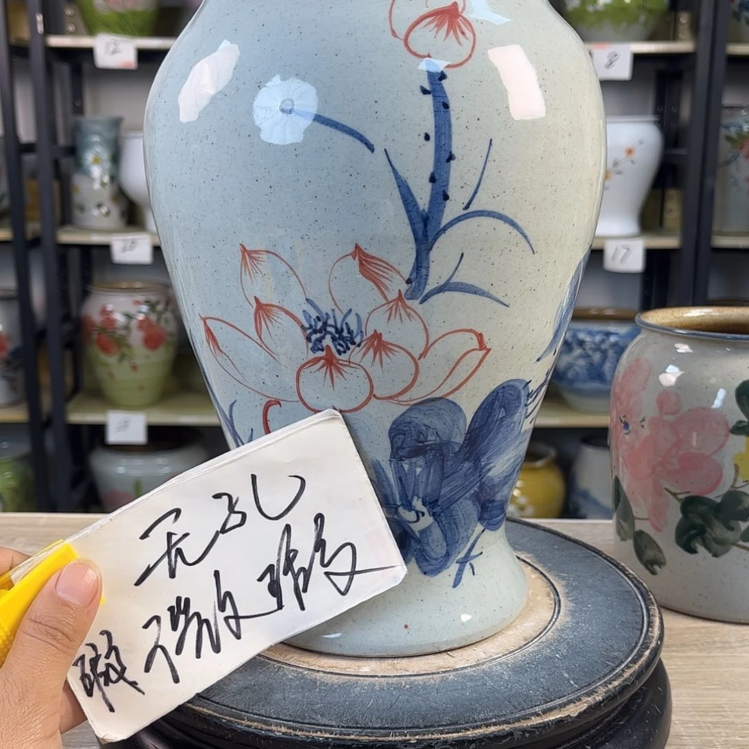 罐1xc景德镇陶瓷花盆